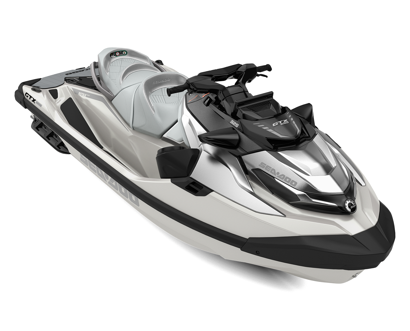 GTX Limited 300 Sea-Doo, BRP, blanc, gris, port usb, compartiment de rangement