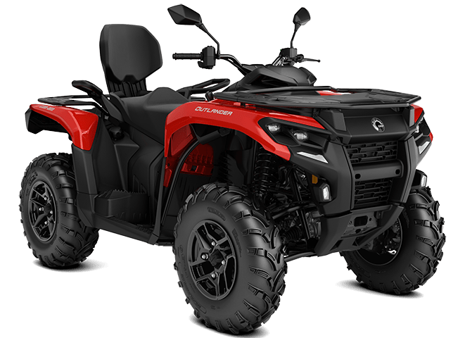 CAN AM QUAD OUTLANDER MAX DPS 700 T, promenade en foret, outil de travail, engin motorisé, pelle à neige, traverser des chemins boueux