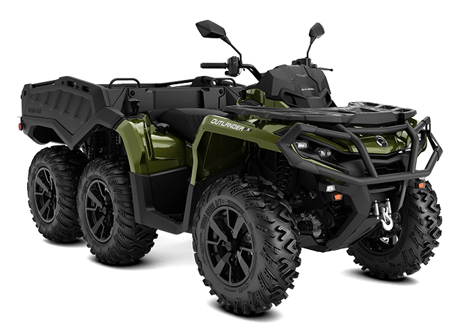 CAN AM OUTLANDER 6X6 XU+ 1000 T, quad, can am, outlander, outil professionnel, grosse benne, 6 roues, treuil