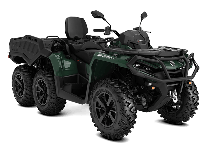 CAN AM OUTLANDER MAX 6X6 XU+ 650T, quad, can am, outlander, outil professionnel, grosse benne, 6 roues, treuil