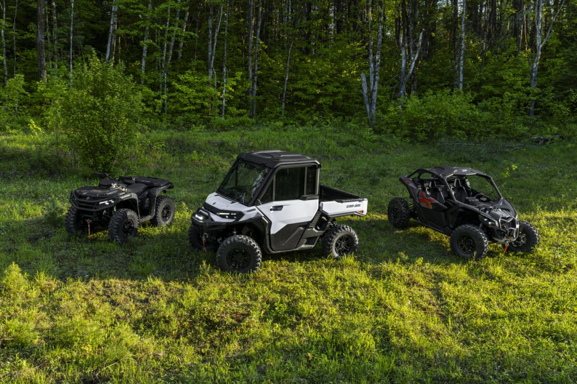 SSV Can-Am Traxter et Maverick tout-terrain