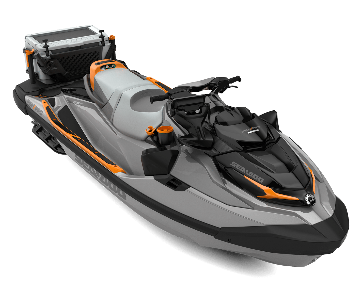 Fishpro Trophy 170, jetski Sea-Doo, écran, système audio, BRP