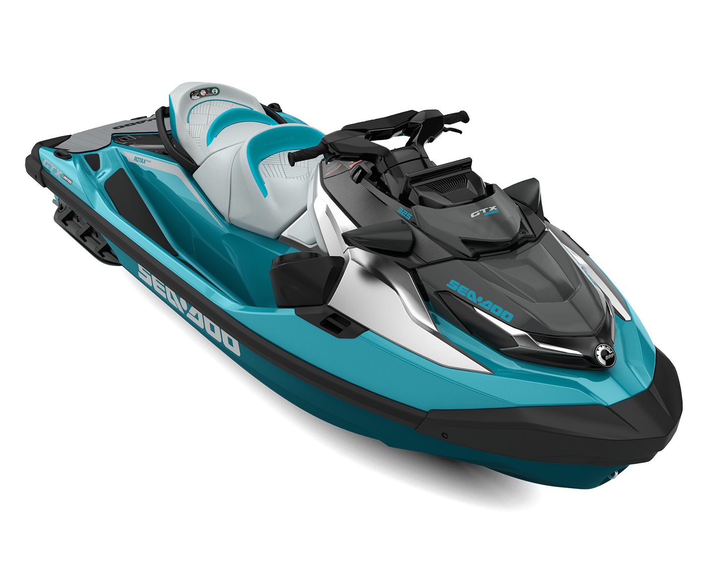 GTX Limited 300 Sea-Doo, BRP, blanc, gris, port usb, compartiment de rangement